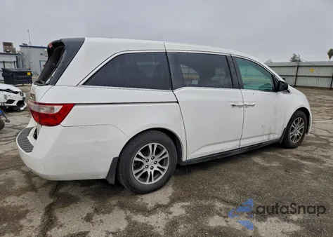 2012 Honda Odyssey Exl z USA, uszkodzony, nr VIN 5FNRL5H65CB010033